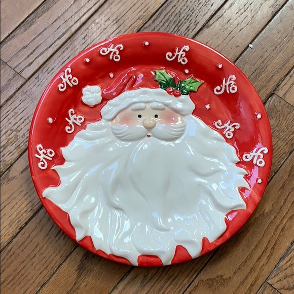 Other - Santa Claus Holiday Plate